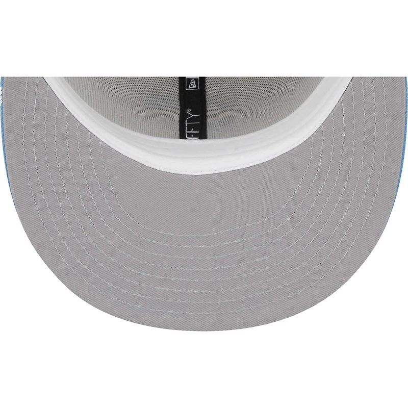 Men's New Era Natural Chicago White Sox Beach Front 59FIFTY Fitted Hat