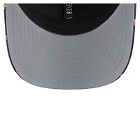 Casquette extensible à bouton-pression New Era bleu marine Chicago White Sox Adventure Drinks Pattern 9SEVENTY pour homme