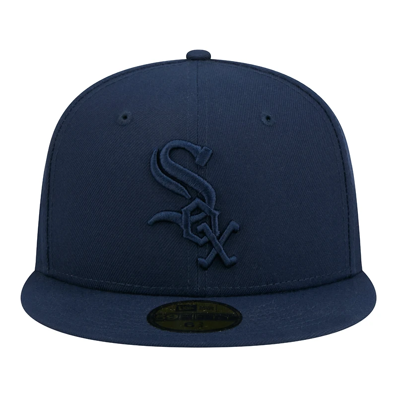 Casquette ajustée New Era 59FIFTY pour homme, bleu marine