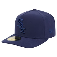 Men's New Era Navy Chicago White Sox Color Pack A-Frame 59FIFTY Fitted Hat