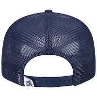 Men's New Era Navy Chicago White Sox Cooperstown Collection Team Color Trucker 9FIFTY Snapback Hat