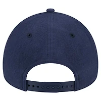 Men's New Era Navy Chicago White Sox  Moleskin A-Frame 9FORTY Adjustable Hat