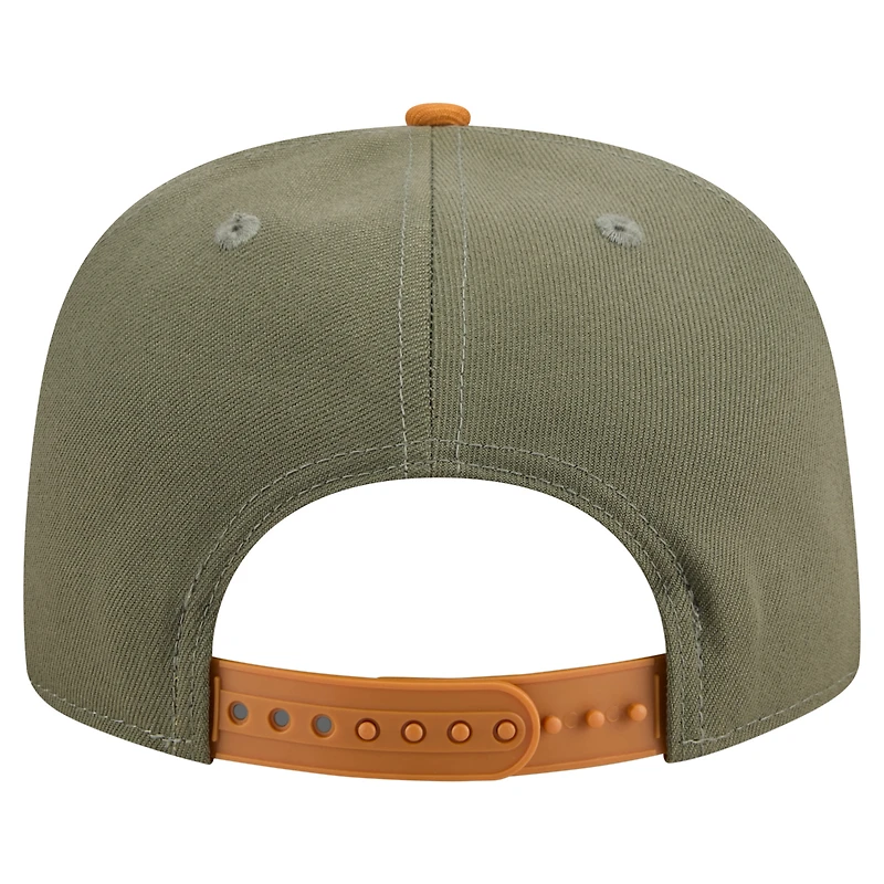 Casquette snapback A-Frame 9FIFTY pour homme New Era, olive/marron, Chicago White Sox Color Pack