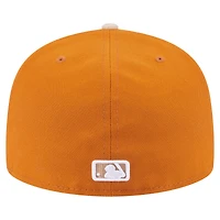 Men's New Era /Light Beige Chicago White Sox Two-Tone Color Pack A-Frame 59FIFTY Fitted Hat