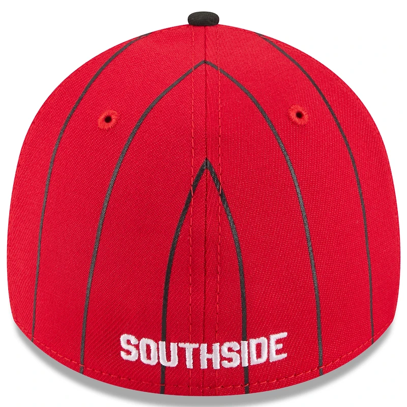 Casquette New Era City Connect 39THIRTY Flex rouge/noir des Chicago White Sox 2025 pour homme