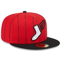 Casquette ajustée New Era 59FIFTY City Connect 2025 rouge/noir des Chicago White Sox pour homme