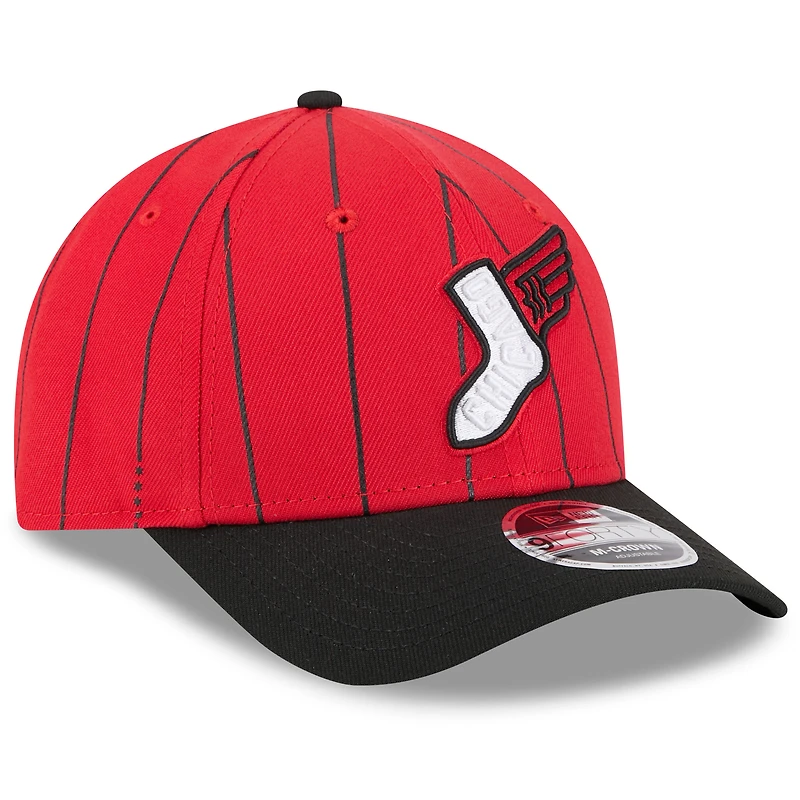 Casquette ajustable 9FORTY M-Crown City Connect 2025 des Chicago White Sox pour homme, rouge/noir, New Era