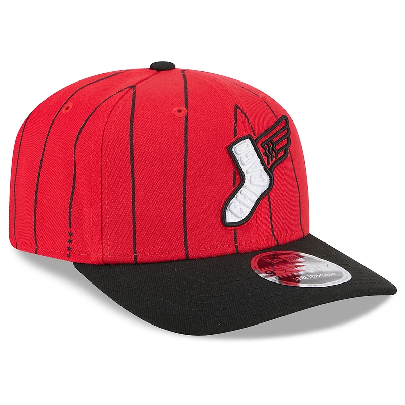 Men's New Era Red/Black Chicago White Sox 2025 City Connect 9SEVENTY Adjustable Hat