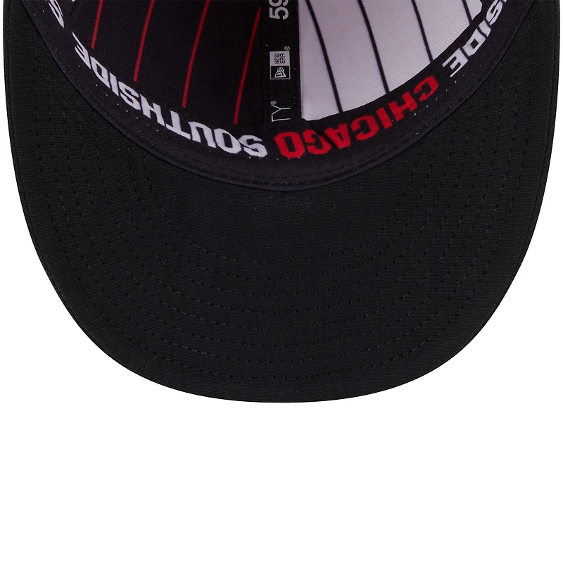 Casquette ajustée 59FIFTY City Connect 2025 pour homme, rouge/noir, des Chicago White Sox