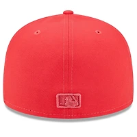 Casquette ajustée New Era Chicago White Sox 2023 Spring Color Basic 59FIFTY pour homme, rouge