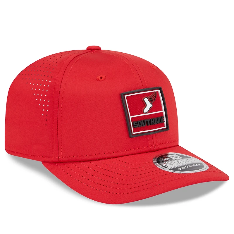 Casquette ajustable 9SEVENTY City Connect 2025 des Chicago White Sox pour homme New Era rouge