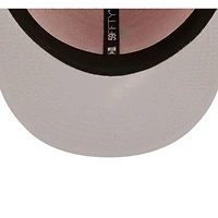 Casquette ajustée 59FIFTY Chicago White Sox Lava Highlighter logo New Era pour homme avec rouge