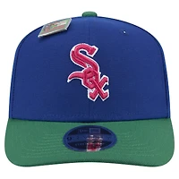 Men's New Era Royal/Green Chicago White Sox 2024 Big League Chew Flavor Pack 9SEVENTY Adjustable Hat