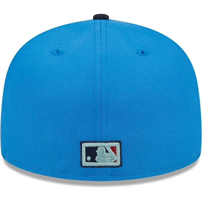 Casquette ajustée 59FIFTY Royal Chicago White Sox New Era pour homme