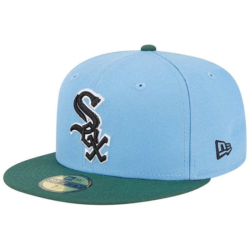 Men's New Era  Sky Blue/Cilantro Chicago White Sox 2005 World Series 59FIFTY Fitted Hat
