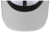 Men's New Era White/Black Chicago White Sox Established Patch 9SEVENTY Adjustable Hat