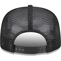 Men's New Era White/Black Chicago White Sox Vacay 2.0 A-Frame Trucker 9FIFTY Snapback Hat