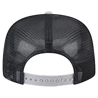 Men's New Era White/Gray Chicago White Sox Retro Script Trucker 9FIFTY Snapback Hat