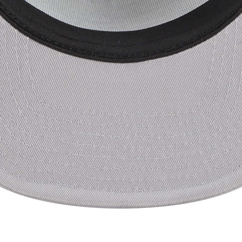 Men's New Era White/Gray Chicago White Sox Team Foam Front A-Frame Trucker 9FIFTY Snapback Hat