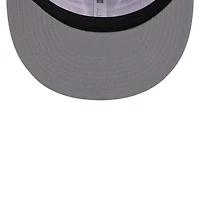 Casquette Snapback 9FIFTY Chicago White Sox Crest New Era pour homme, blanc/bleu marine