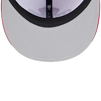 Men's New Era White/Red Chicago White Sox 2025 City Connect Batting Practice 59FIFTY Fitted Hat