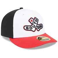 Men's New Era White/Red Chicago White Sox 2025 City Connect Batting Practice Low Profile 59FIFTY Fitted Hat