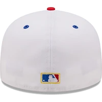 Men's New Era White/Royal Chicago White Sox 2005 World Series Cherry Lolli 59FIFTY Fitted Hat