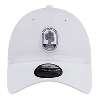 Casquette New Era blanche pour homme, Chicago White Sox, pack d'entraînement de printemps 2026, modèle Icon, classique et décontractée, ajustable.