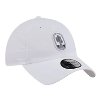 Casquette New Era blanche pour homme, Chicago White Sox, pack d'entraînement de printemps 2026, modèle Icon, classique et décontractée, ajustable.