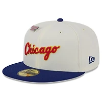 Men's New Era White Chicago Sox Big League Chew Original 59FIFTY Fitted Hat