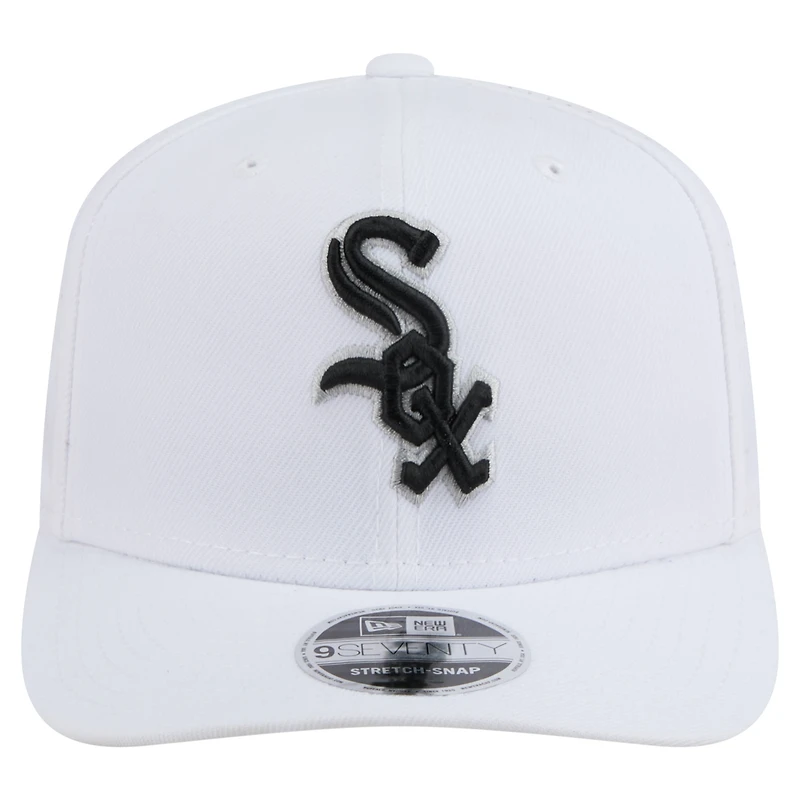 Men's New Era White Chicago White Sox COOLERA 9SEVENTY Adjustable Hat