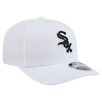 Casquette ajustable COOLERA 9SEVENTY blanche des Chicago White Sox pour homme New Era