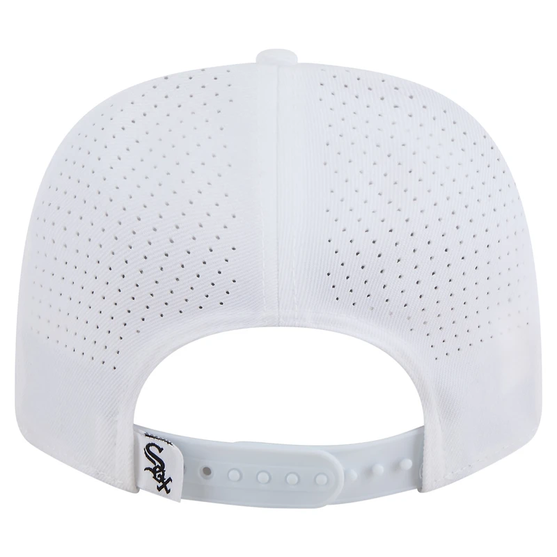 Men's New Era White Chicago White Sox COOLERA 9SEVENTY Adjustable Hat