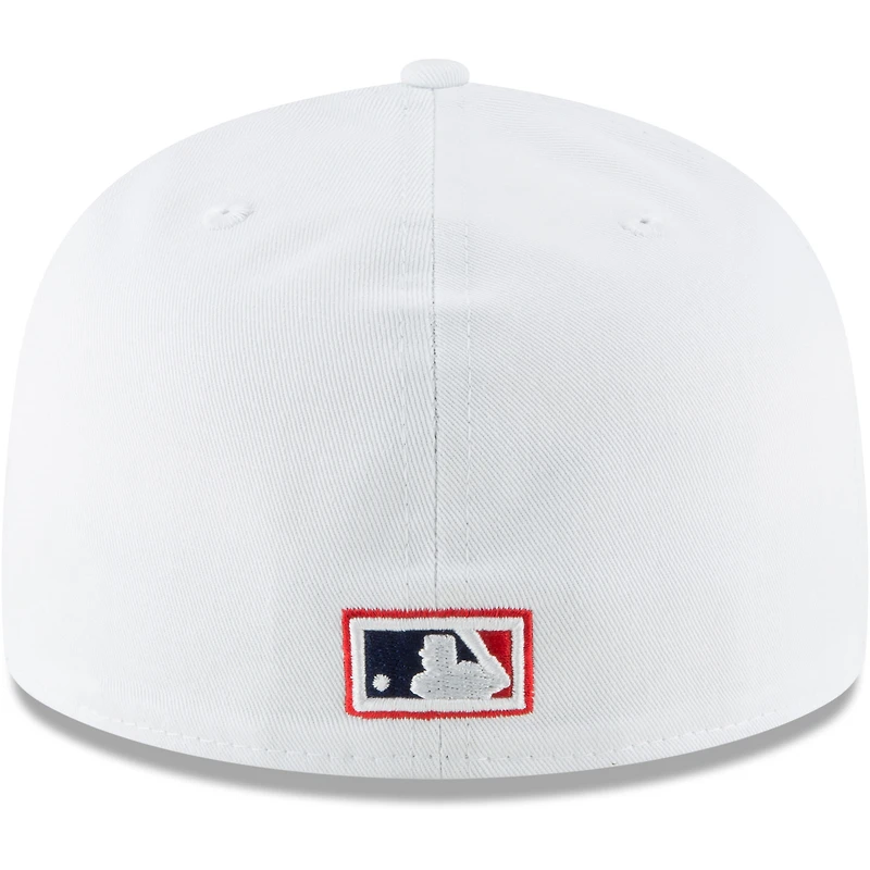 Men's New Era White Chicago Sox Cooperstown Collection Wool 59FIFTY Fitted Hat