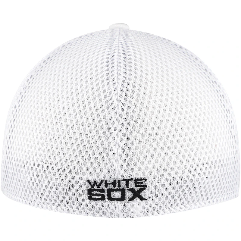 Men's New Era White Chicago Sox REPREVE Neo 39THIRTY Flex Hat