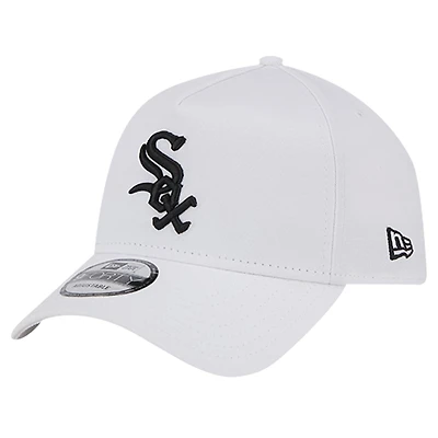 Men's New Era White Chicago White Sox TC A-Frame 9FORTY Adjustable Hat