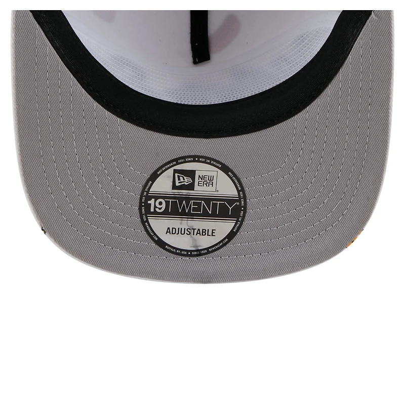 Casquette ajustable New Era blanche Chicago White Sox Team Cheer Rope 19TWENTY pour homme