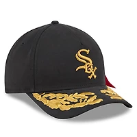 Men's New Era x Alpha Industries  Black Chicago White Sox A-Frame 9FORTY Adjustable Hat