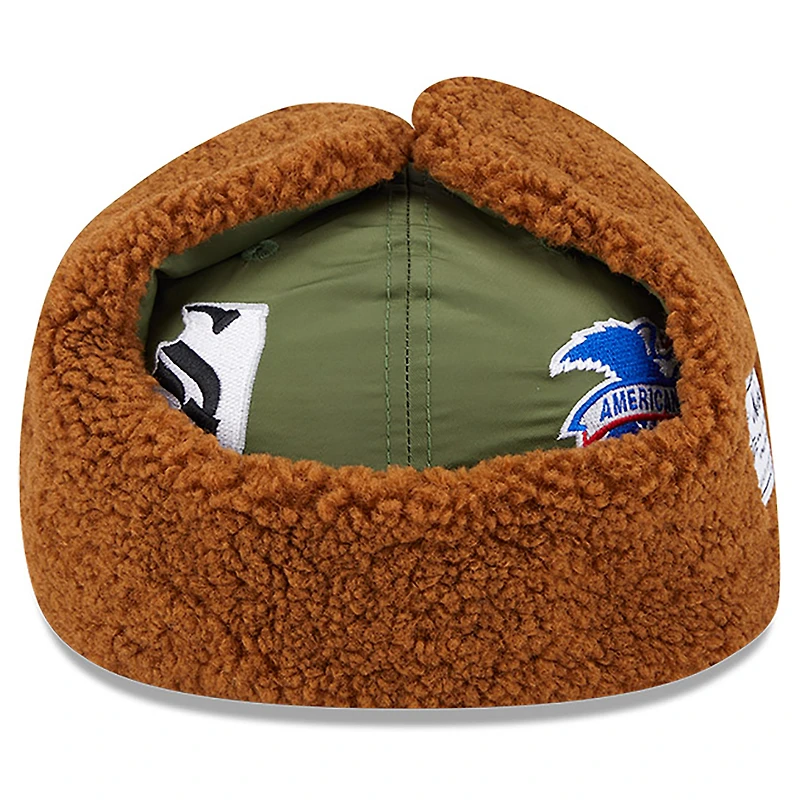 Casquette ajustée 59FIFTY olive Chicago White Sox pour homme New Era x Alpha Industries