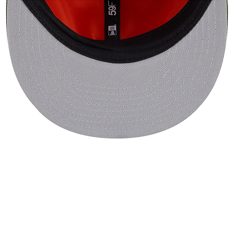 Casquette ajustée 59FIFTY olive Chicago White Sox pour homme New Era x Alpha Industries
