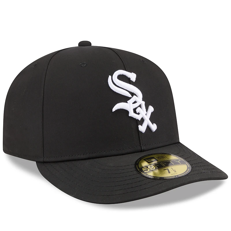 Casquette ajustée New Era x GORE-TEX noire Chicago White Sox 59FIFTY pour homme
