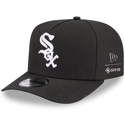 Men's New Era x GORE-TEX  Black Chicago White Sox A-Frame 9FIFTY Adjustable Hat