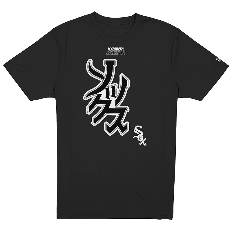 Men's New Era x Hyperfly Black Chicago White Sox T-Shirt