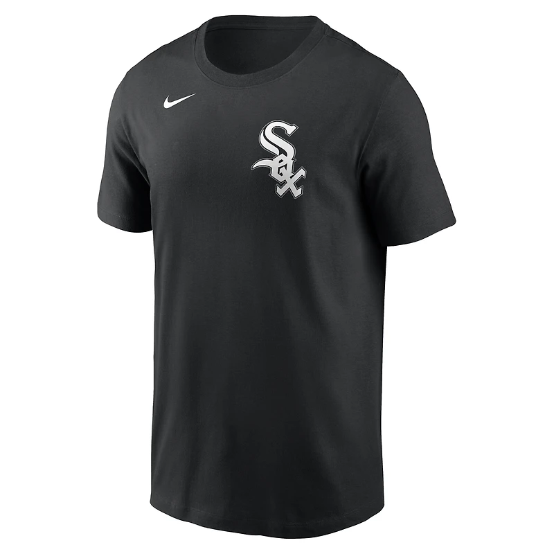 T-shirt Nike pour homme Andrew Benintendi noir Chicago White Sox avec nom et numéro