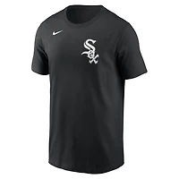 T-shirt Nike pour homme Andrew Benintendi noir Chicago White Sox avec nom et numéro
