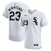 Maillot Nike Andrew Benintendi pour homme, blanc, Chicago White Sox, domicile, élite, joueur