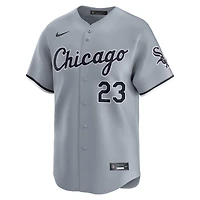 Men's Nike Andrew Benintendi White Chicago Sox Road Limited Player Jersey