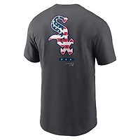 T-shirt Chicago White Sox Americana Nike anthracite pour homme