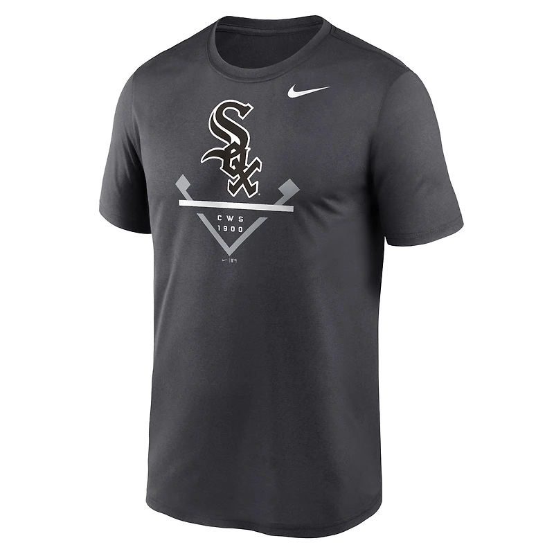 Men's Nike Anthracite Chicago White Sox Big & Tall Icon Legend Performance T-Shirt