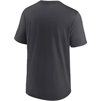 T-shirt Nike Anthracite Chicago White Sox Swoosh Town Performance pour homme